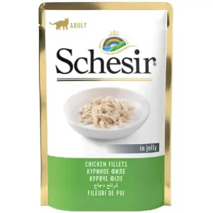 SCHESIR Chicken Fillet — філе курки в желе для котів, 85 г