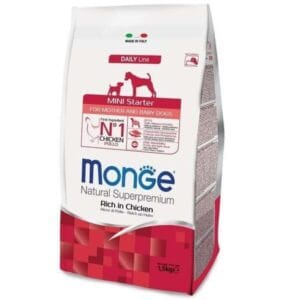MONGE DOG MINI STARTER — корм для цуценят та вагітних собак дрібних порід