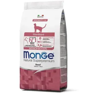 MONGE CAT STERILISED — сухий корм з яловичиною для стерилізованих котів 1,5 кг