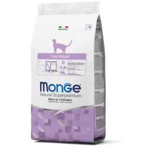 MONGE CAT STERILISED — сухий корм для стерилізованих котів 0,4 кг
