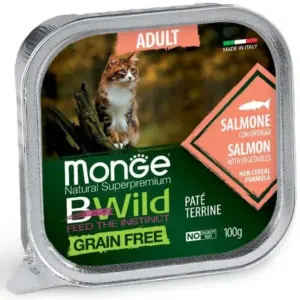 Monge cat корм bw gr fr wet adult лосось з ов 0,1 кг, 01.07.29