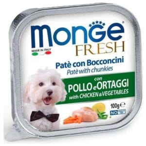 MONGE DOG FRESH — вологий корм з куркою та овочами для собак 100 г