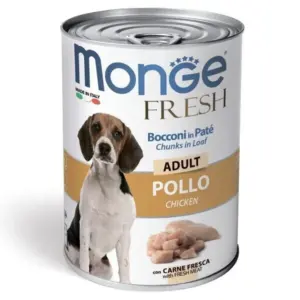 MONGE DOG FRESH — вологий корм з куркою для собак, 400 г