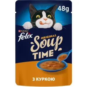 FELIX Soup з куркою — суп для котів, 48 г