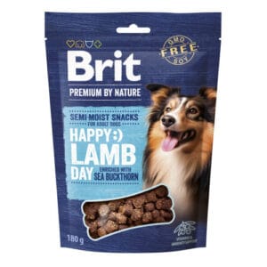 BRIT Premium Semi-Moist Snacks Lamb — напіввологі ласощі з ягням для собак